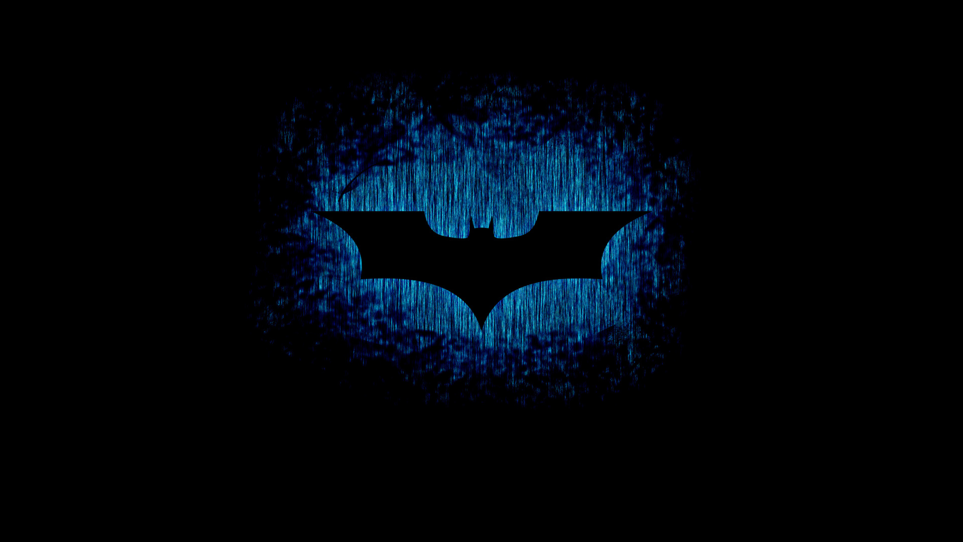 蝙蝠侠, 电蓝色的, 午夜, 天空, 黑色的 壁纸 1920x1080 允许