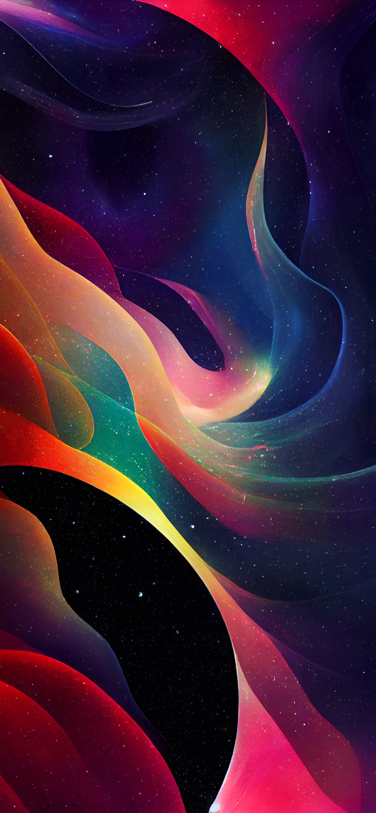 Ios, Wasser, Purpur, Kunst, Magenta. Wallpaper in 1242x2688 Resolution