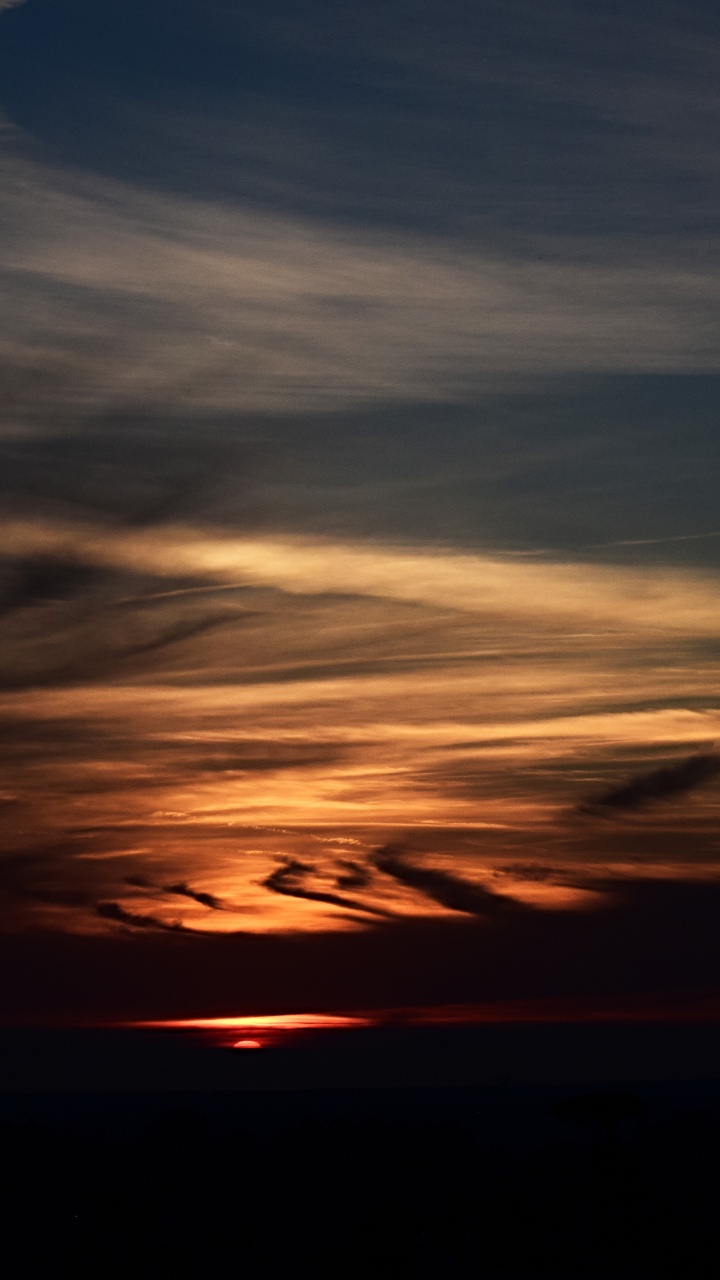 Horizon, Afterglow, Soir, Lever, Atmosphère. Wallpaper in 720x1280 Resolution