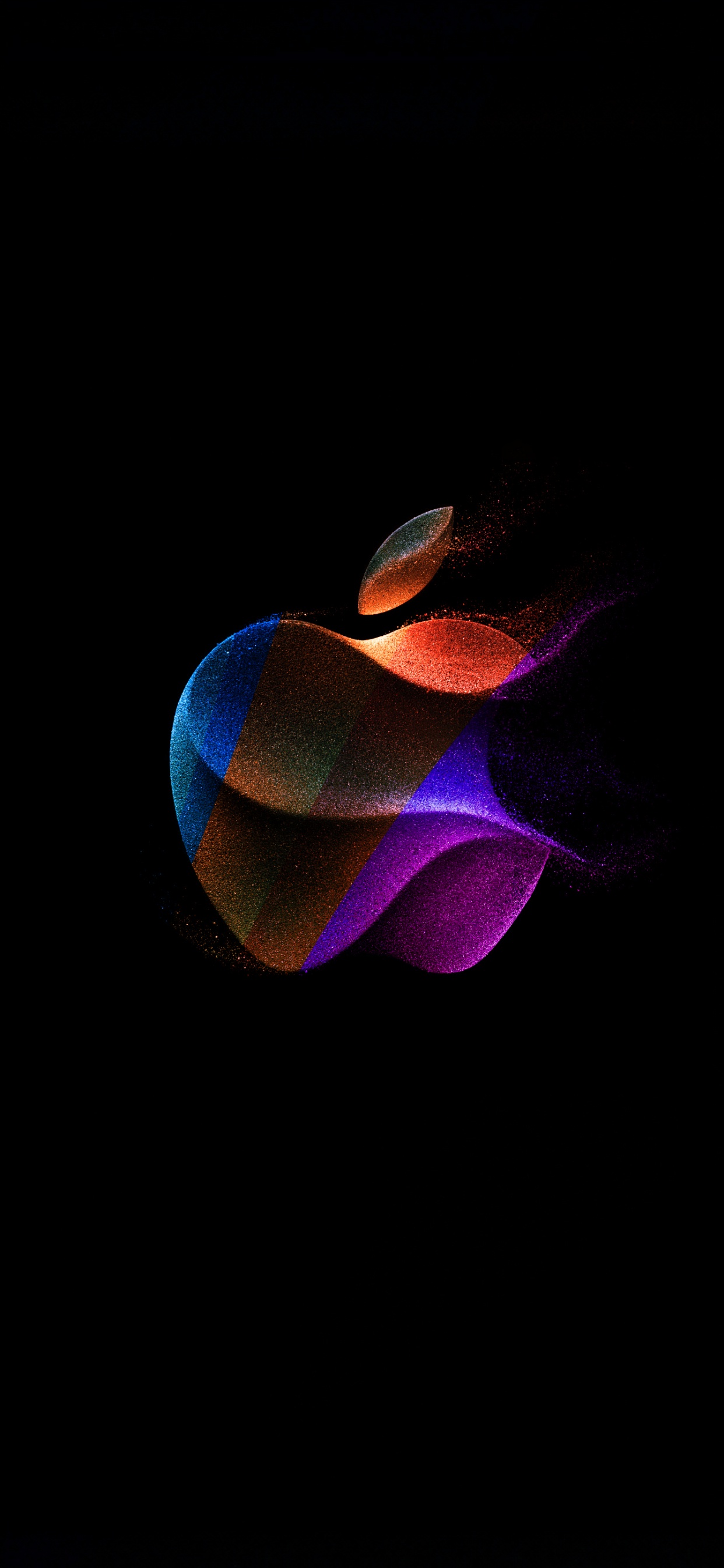 Apple Event 2023, Apples, Gas, Tints and Shades, Electric Blue. Wallpaper in 1242x2688 Resolution