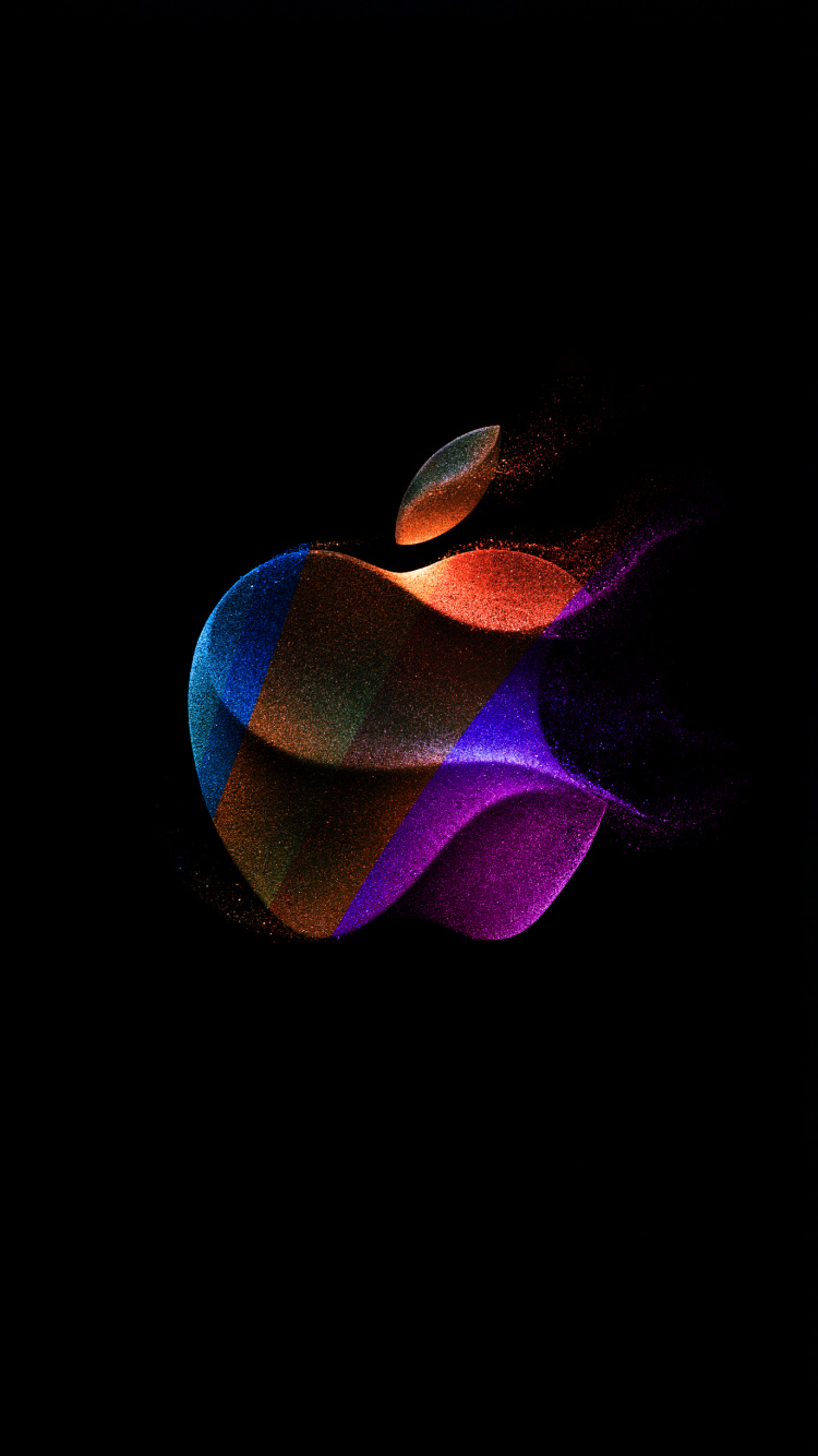 Apple Event 2023, Apples, Gas, Tints and Shades, Electric Blue. Wallpaper in 750x1334 Resolution