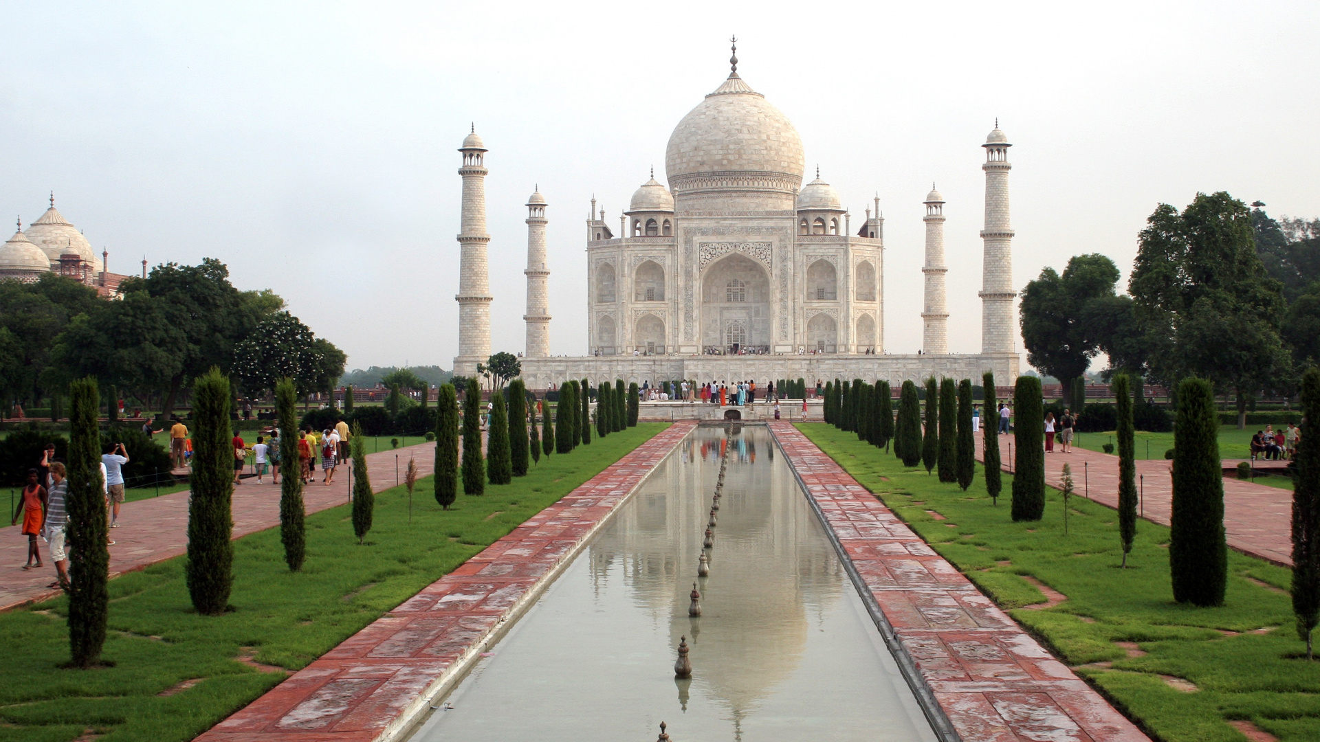 taj mahal fondo de pantalla de tamaño completo para escritorio