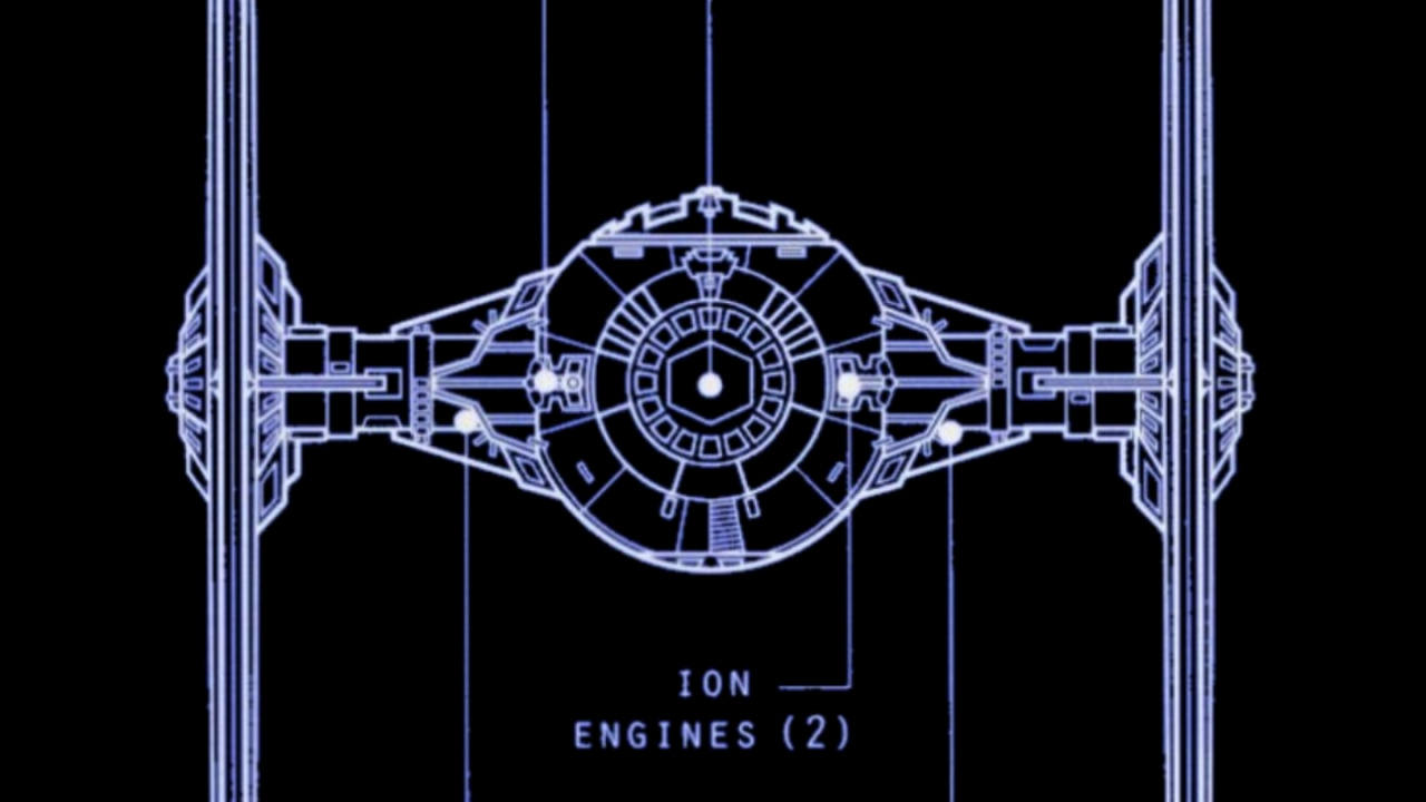 领带的战斗机, 内, 符号, 对称, 科学 壁纸 1280x720 允许