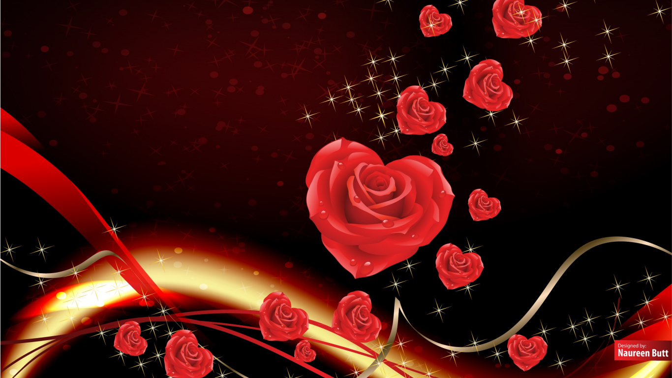 Red, Heart, Valentines Day, Organ, Love. Wallpaper in 1366x768 Resolution