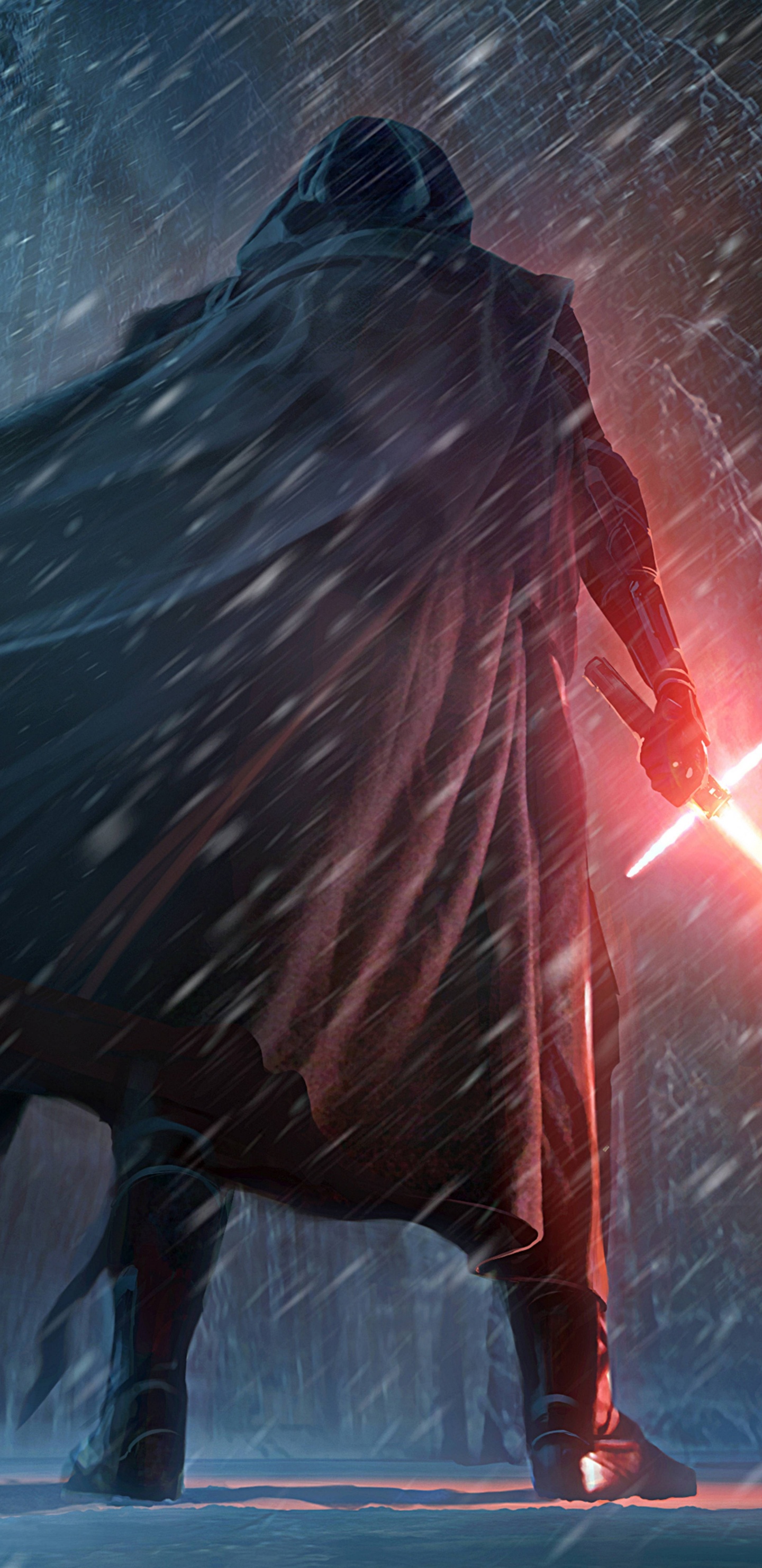 Star Wars, The Force, Space, Darkness, World. Wallpaper in 1440x2960 Resolution