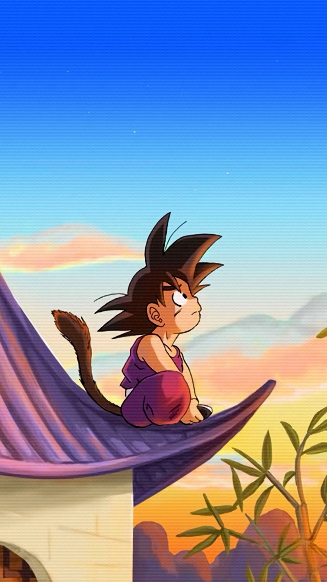 Goku, Dragon Ball, Dragón, Anime, Caricatura. Wallpaper in 1080x1920 Resolution