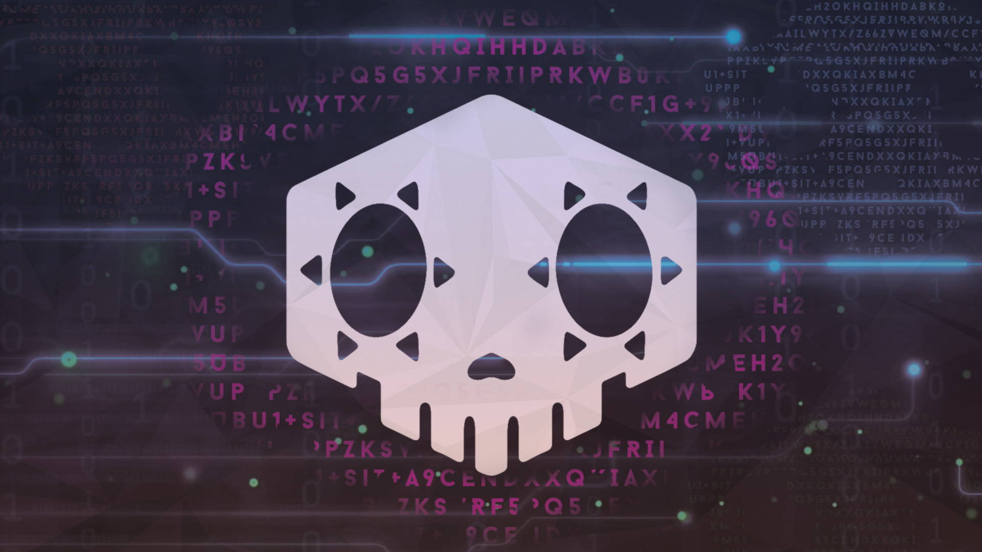 掩护, Sombra, 头骨, 图形设计, 动画 壁纸 1920x1080 允许