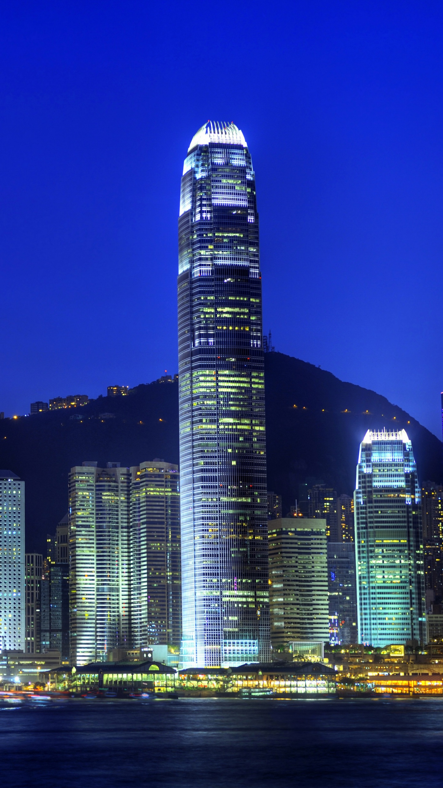 维多利亚港, 城市, 城市景观, 大都会, 里程碑 壁纸 1440x2560 允许