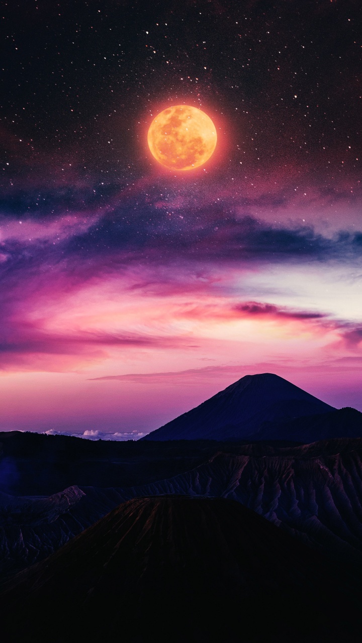 Nature, Outer Space, Astronomy, Space, Atmosphere. Wallpaper in 720x1280 Resolution