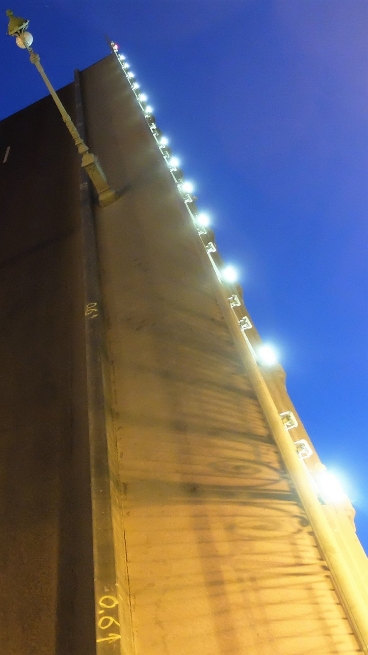 Gray Concrete Bridge Under Blue Sky During Daytime. Wallpaper in 750x1334 Resolution