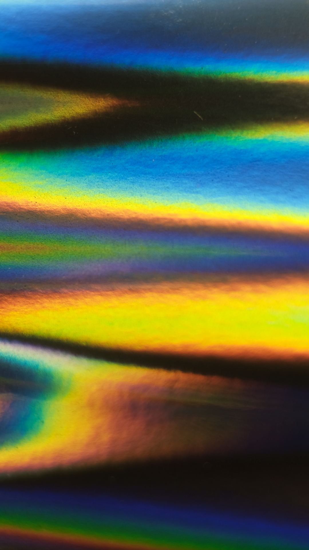 Peinture Abstraite Bleu Jaune et Vert. Wallpaper in 1080x1920 Resolution