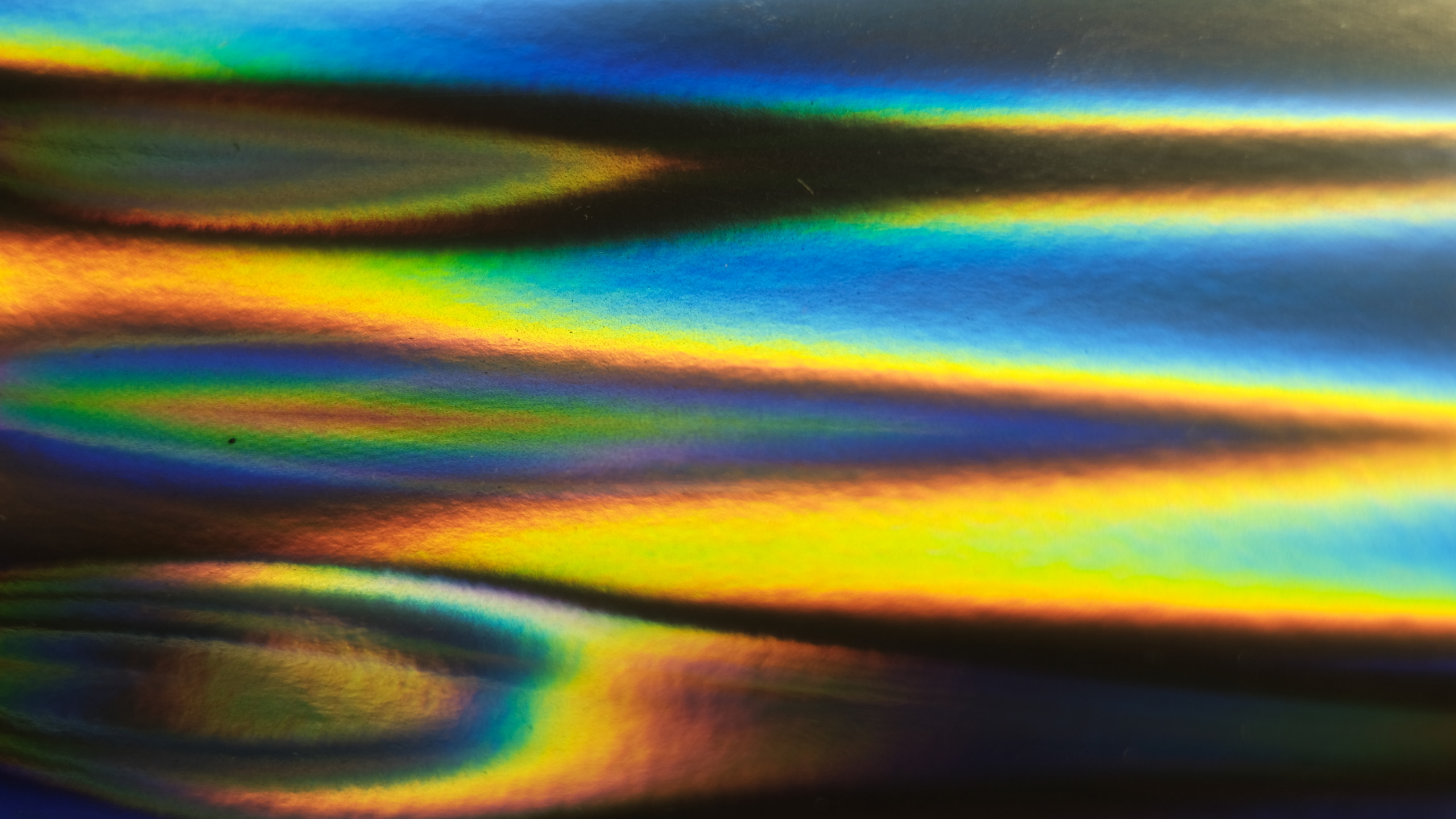 Pintura Abstracta Azul Amarillo y Verde. Wallpaper in 2560x1440 Resolution