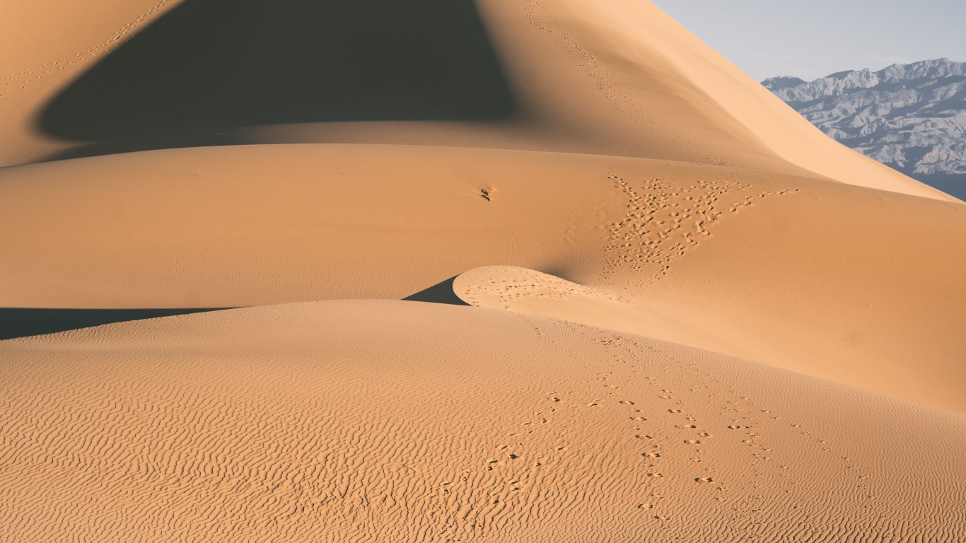 Dune, Soil, Natural Environment, Erg, Geology. Wallpaper in 1366x768 Resolution