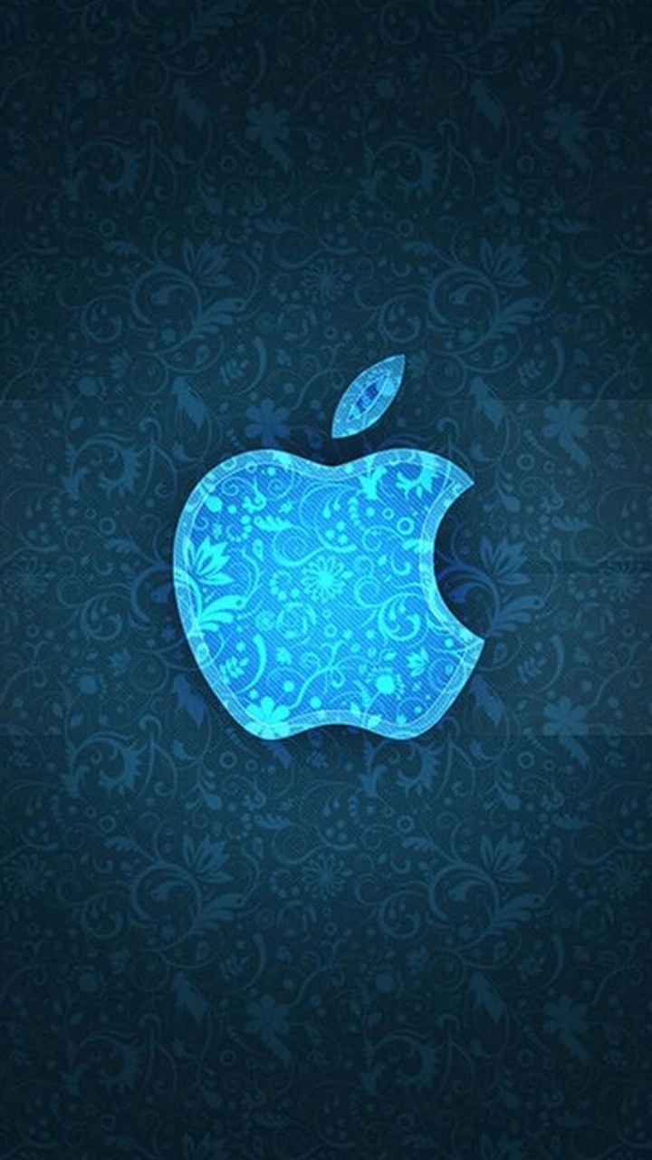 Blue and White Heart Shape Illustration. Wallpaper in 720x1280 Resolution