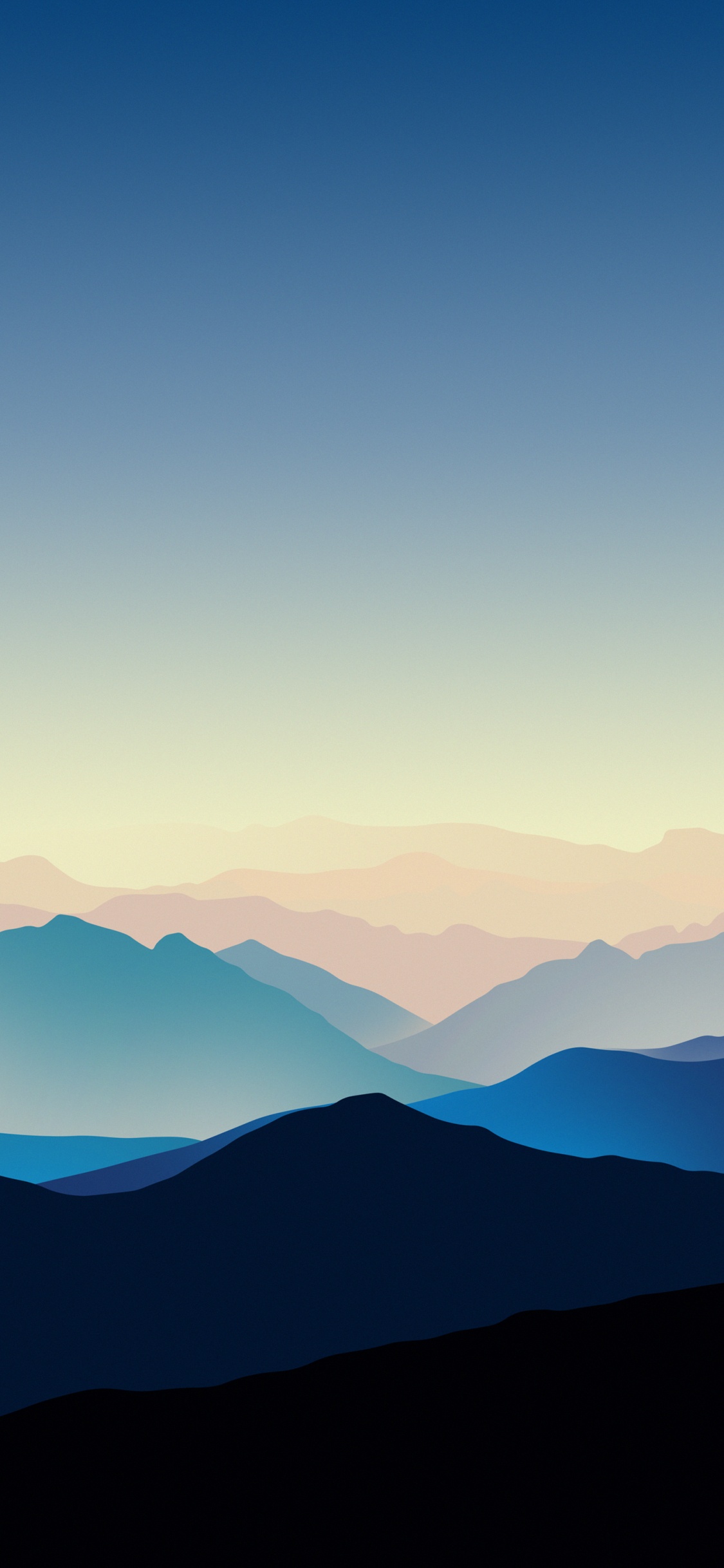 Montaje de Escenografía, Ambiente, Montaña, Afterglow, Paisaje Natural. Wallpaper in 1125x2436 Resolution