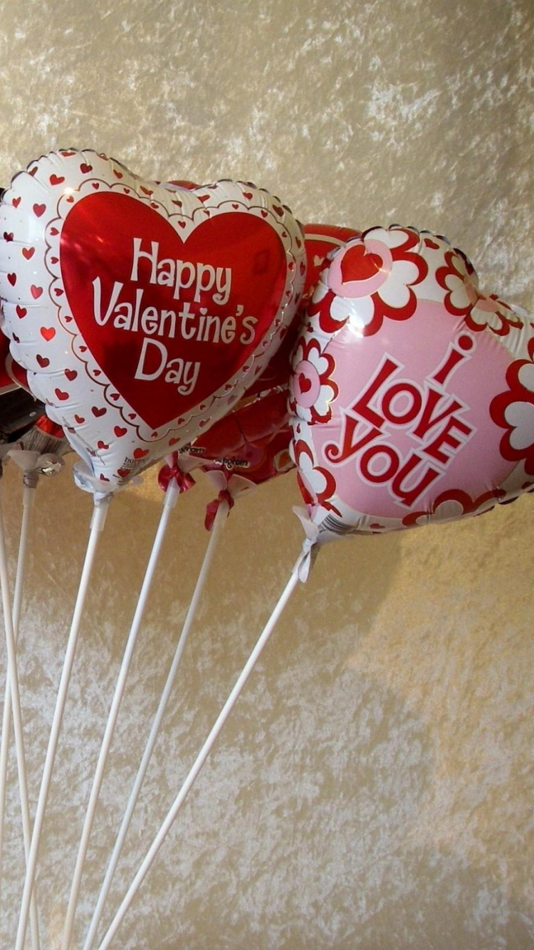 Valentines Day, February 14, Heart, Love, Wish. Wallpaper in 750x1334 Resolution