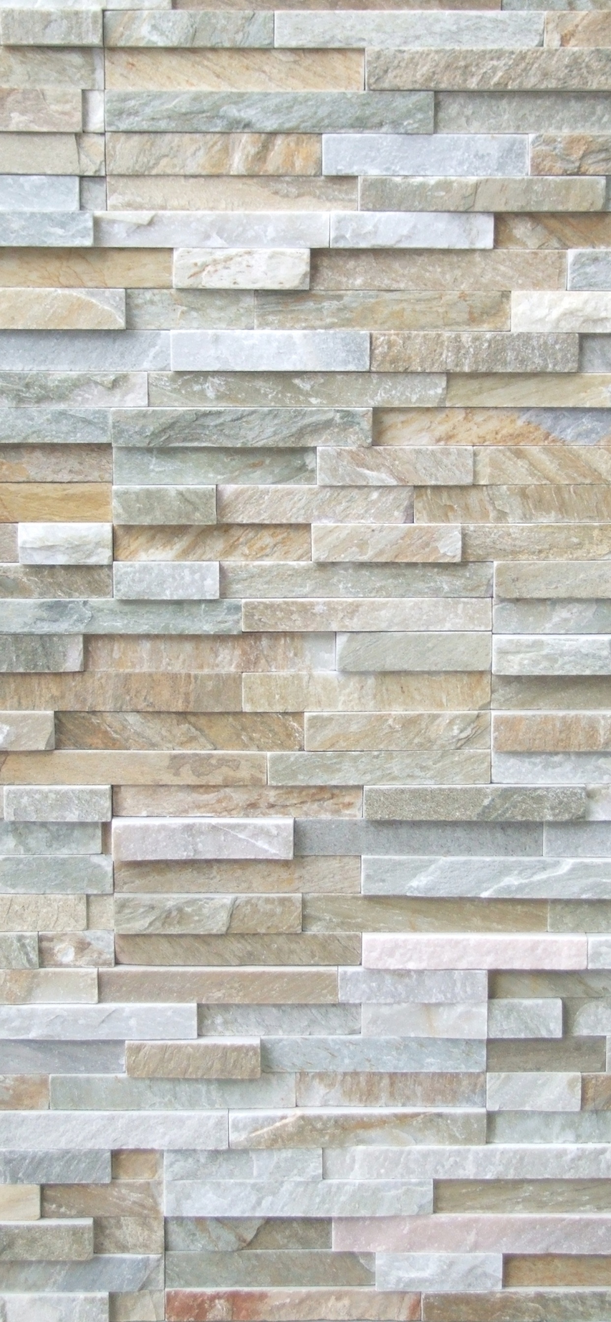 Brown and Beige Brick Wall. Wallpaper in 1242x2688 Resolution