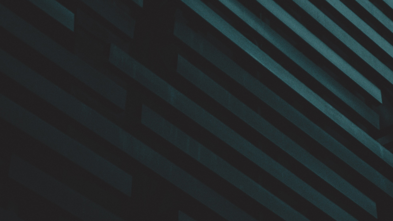 Schwarz-weiß Gestreifte Illustration. Wallpaper in 1366x768 Resolution