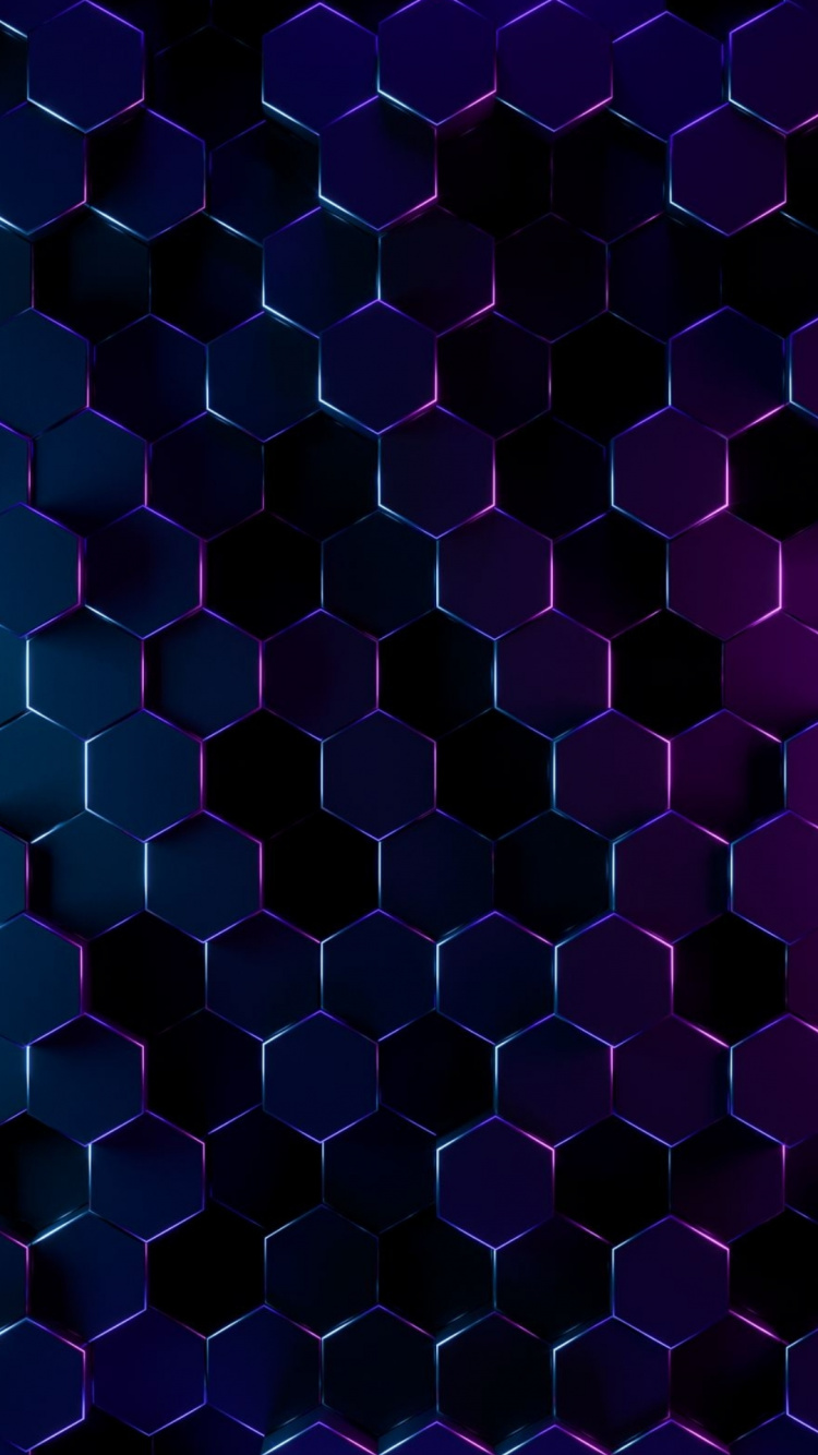 Pattern, Colorfulness, Purple, Blue, Azure. Wallpaper in 750x1334 Resolution