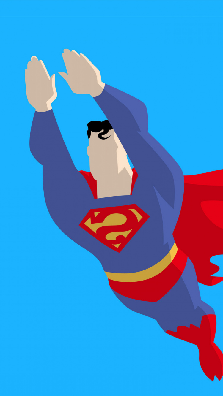 Rot-weiße Tierzeichentrickfigur. Wallpaper in 750x1334 Resolution