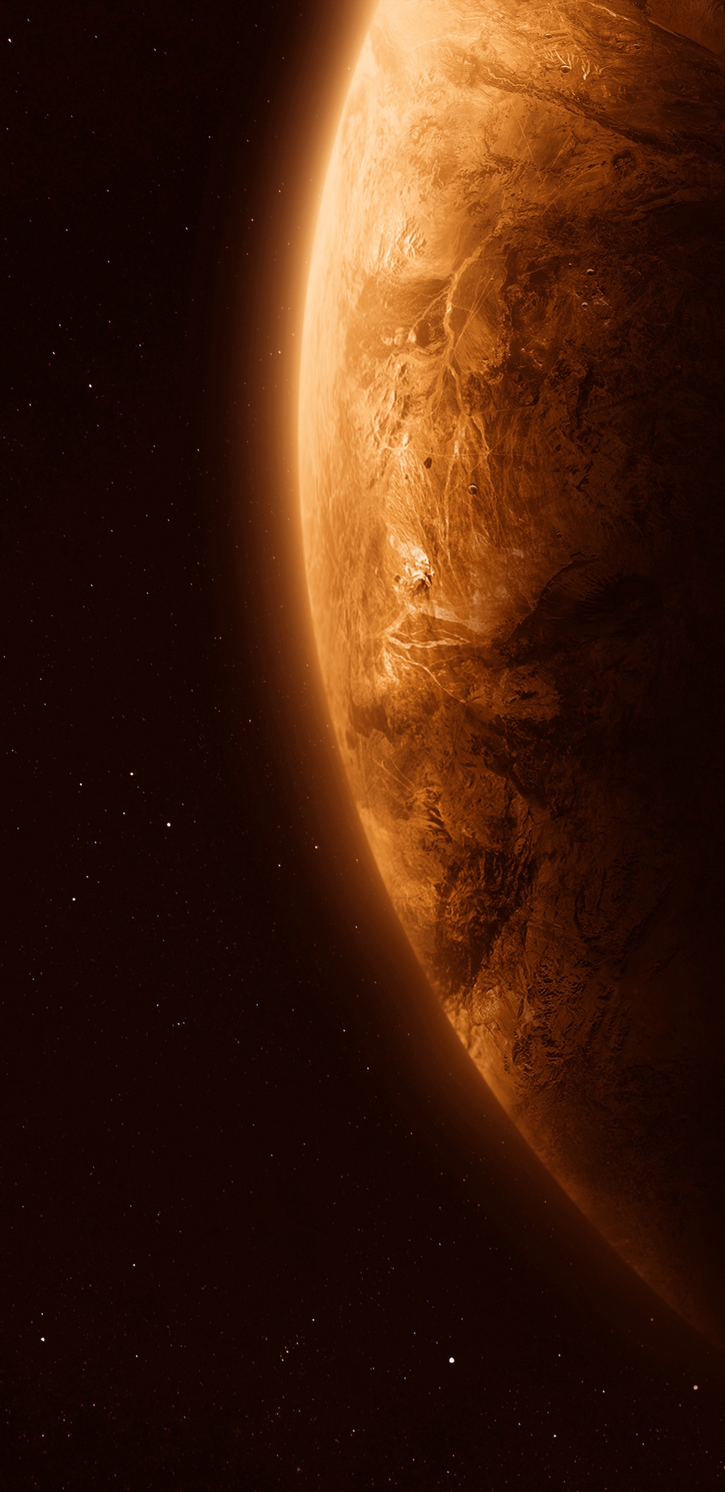 Atmosphere, Earth, Outer Space, Atmosphere of Earth, Space. Wallpaper in 1440x2960 Resolution