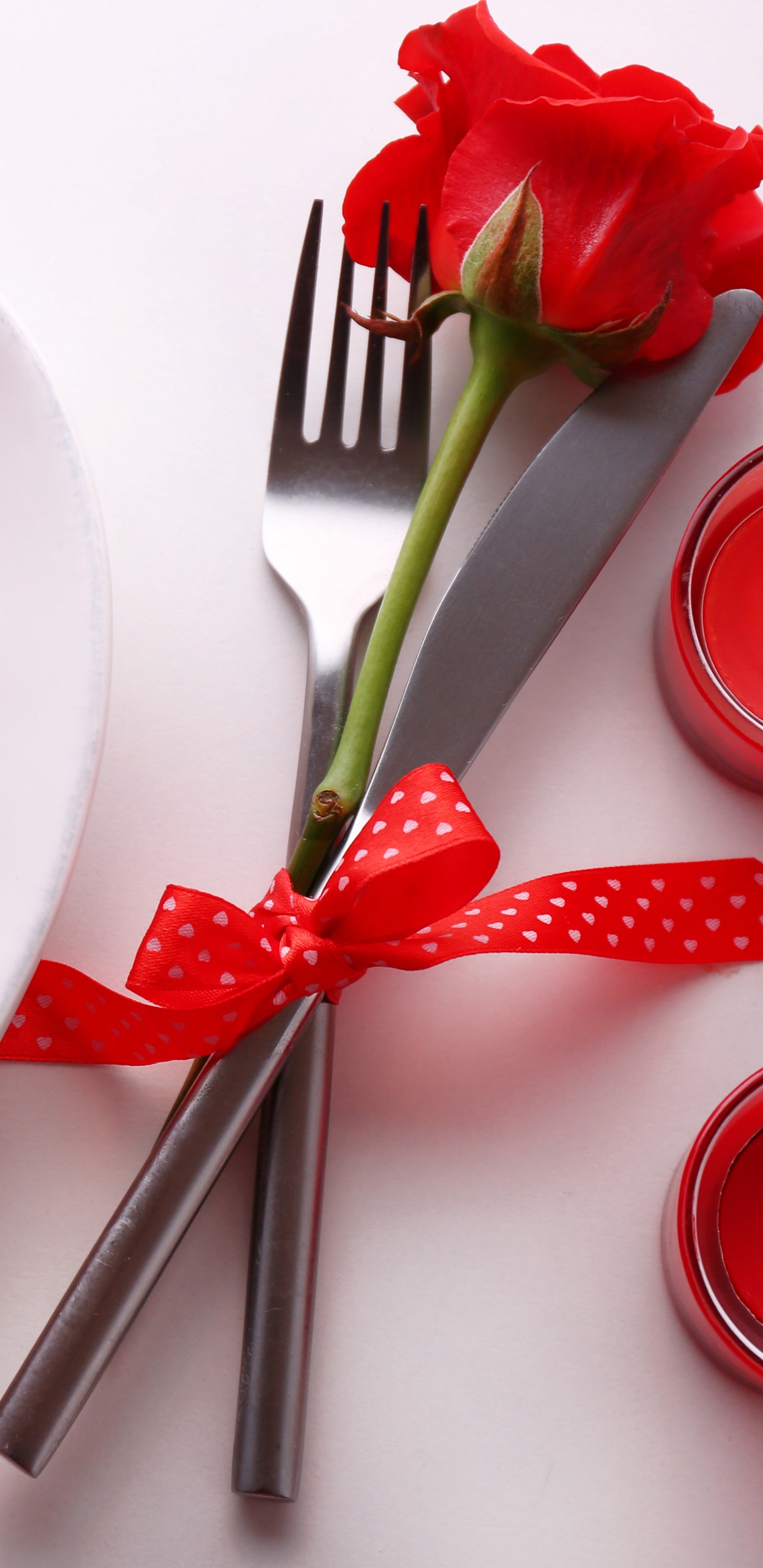 Valentines Day, Heart, Love, Flower, Romance. Wallpaper in 1440x2960 Resolution