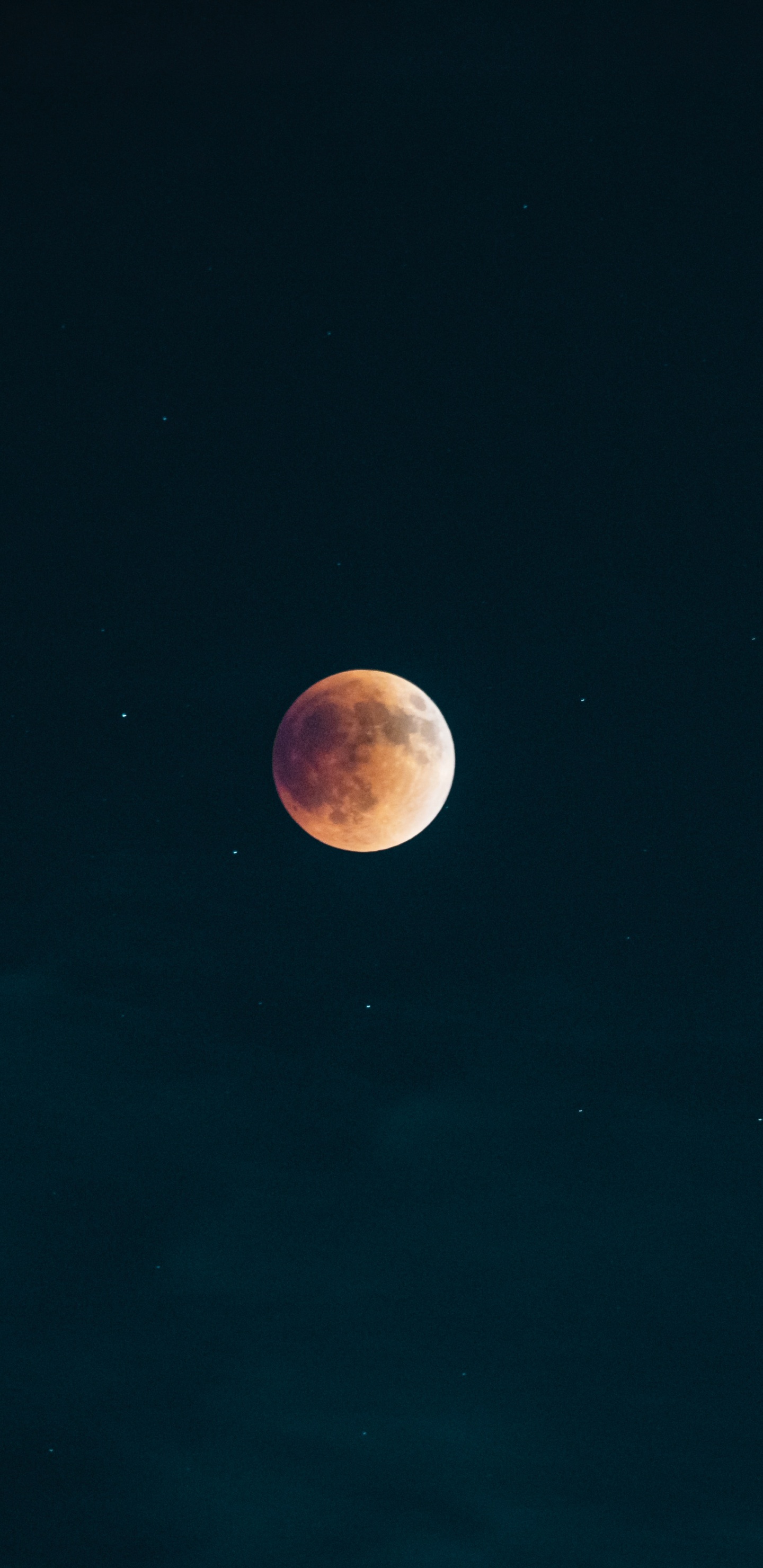 Atmosphere, Lunar Eclipse, New York, Earth, Moon. Wallpaper in 1440x2960 Resolution