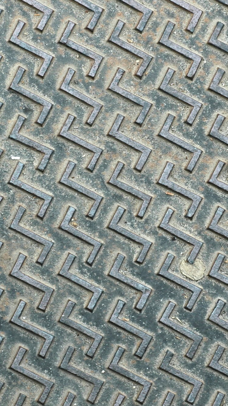 Grey and Black Concrete Pavement. Wallpaper in 750x1334 Resolution