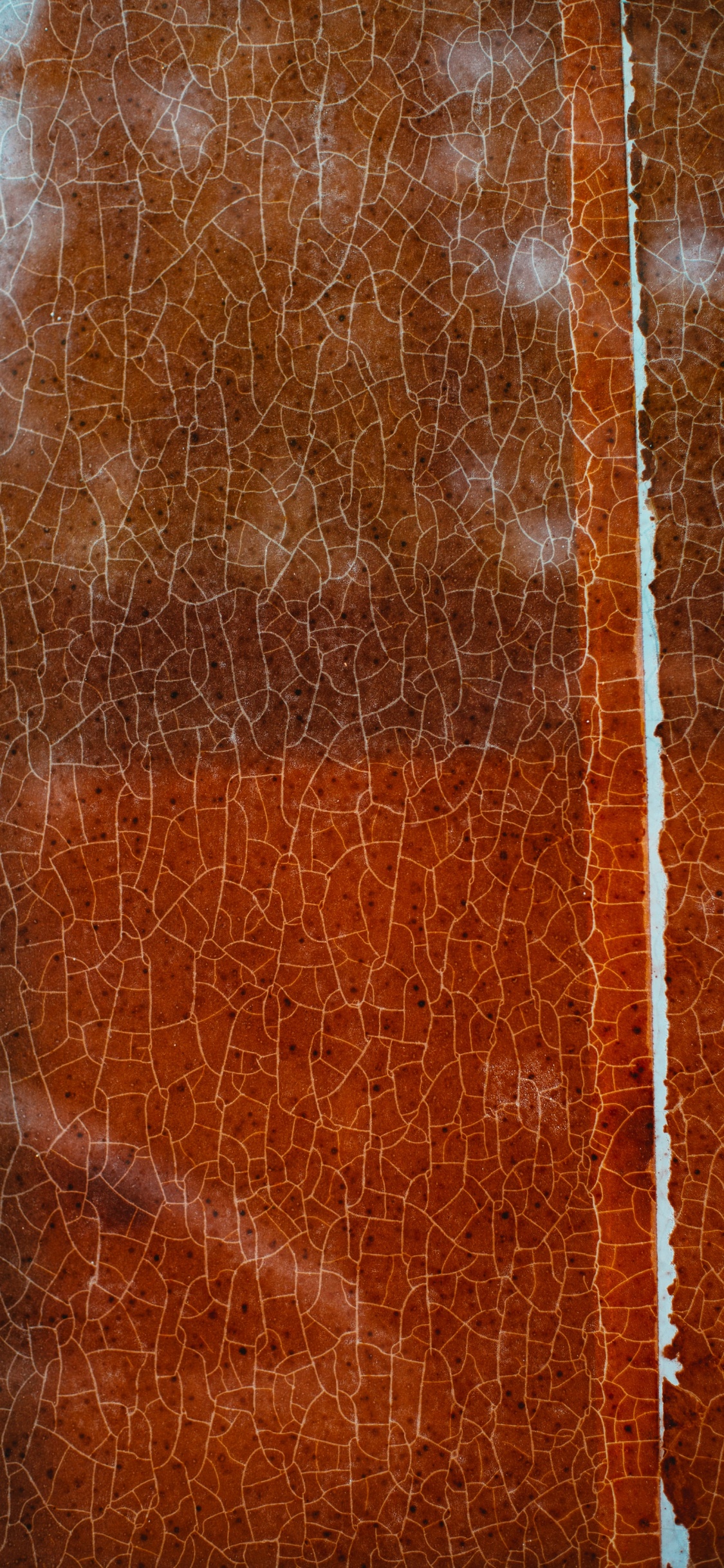 Valla de Metal Marrón y Blanco. Wallpaper in 1125x2436 Resolution