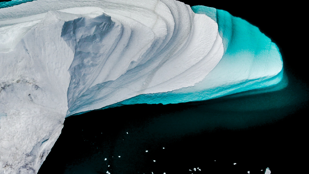 Amoled, Ios, Ice, Ice Cap, Aqua. Wallpaper in 1280x720 Resolution