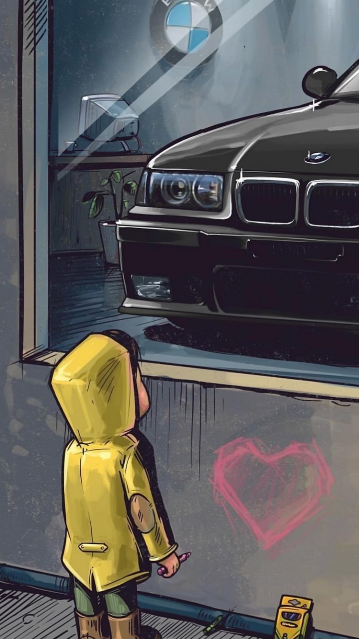 Cars, Compact Car, Car Door, Family Car, Hood. Wallpaper in 720x1280 Resolution