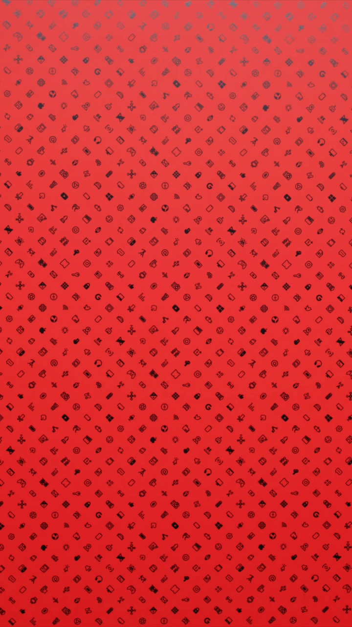 Mkbhd Icons, Textile, Orange, Material Property, Pattern. Wallpaper in 720x1280 Resolution