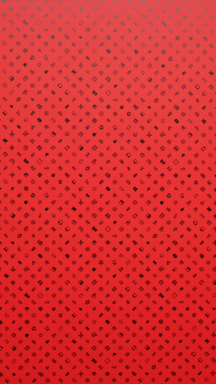 Mkbhd Icons, Textile, Orange, Material Property, Pattern. Wallpaper in 750x1334 Resolution