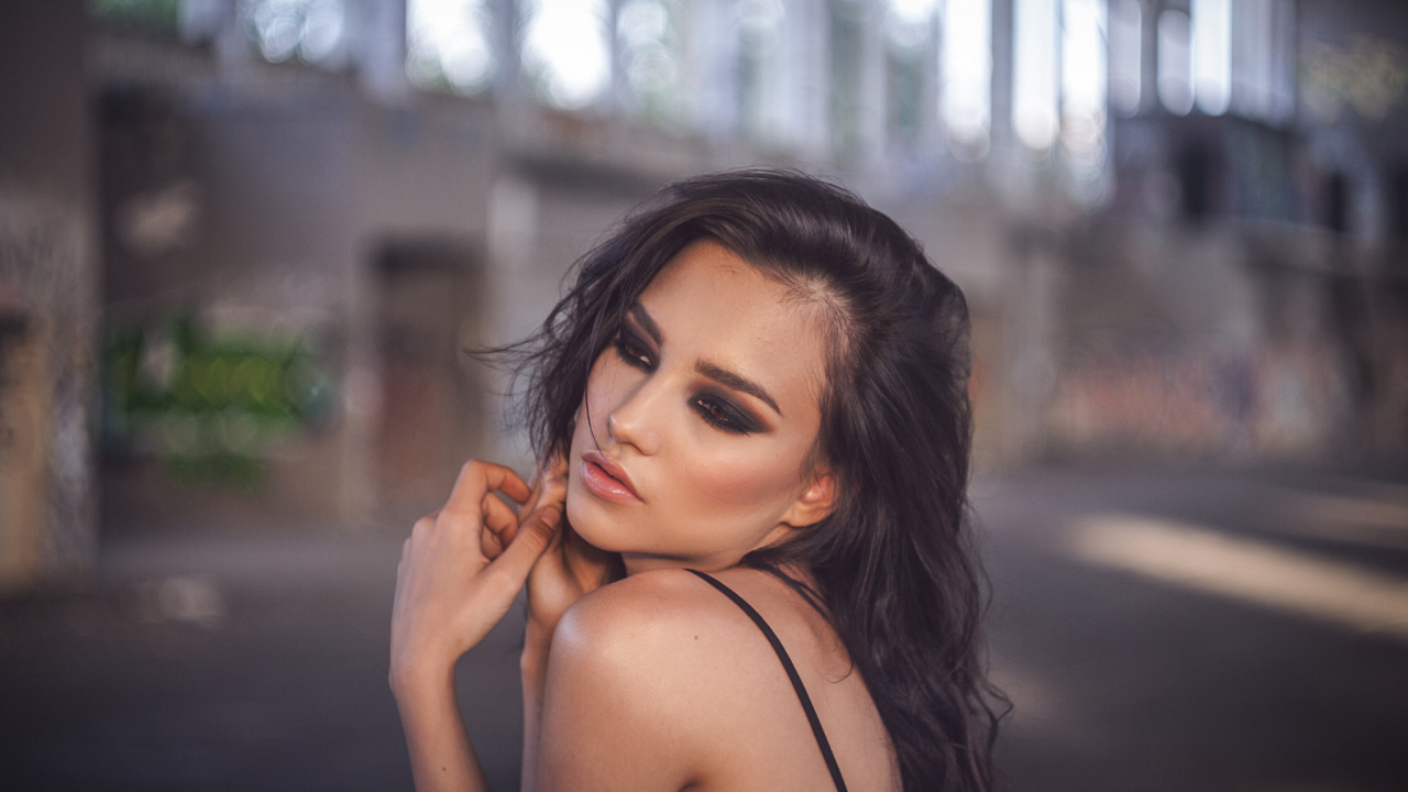 Beauty, Model, Hair, Face, Lip. Wallpaper in 1280x720 Resolution