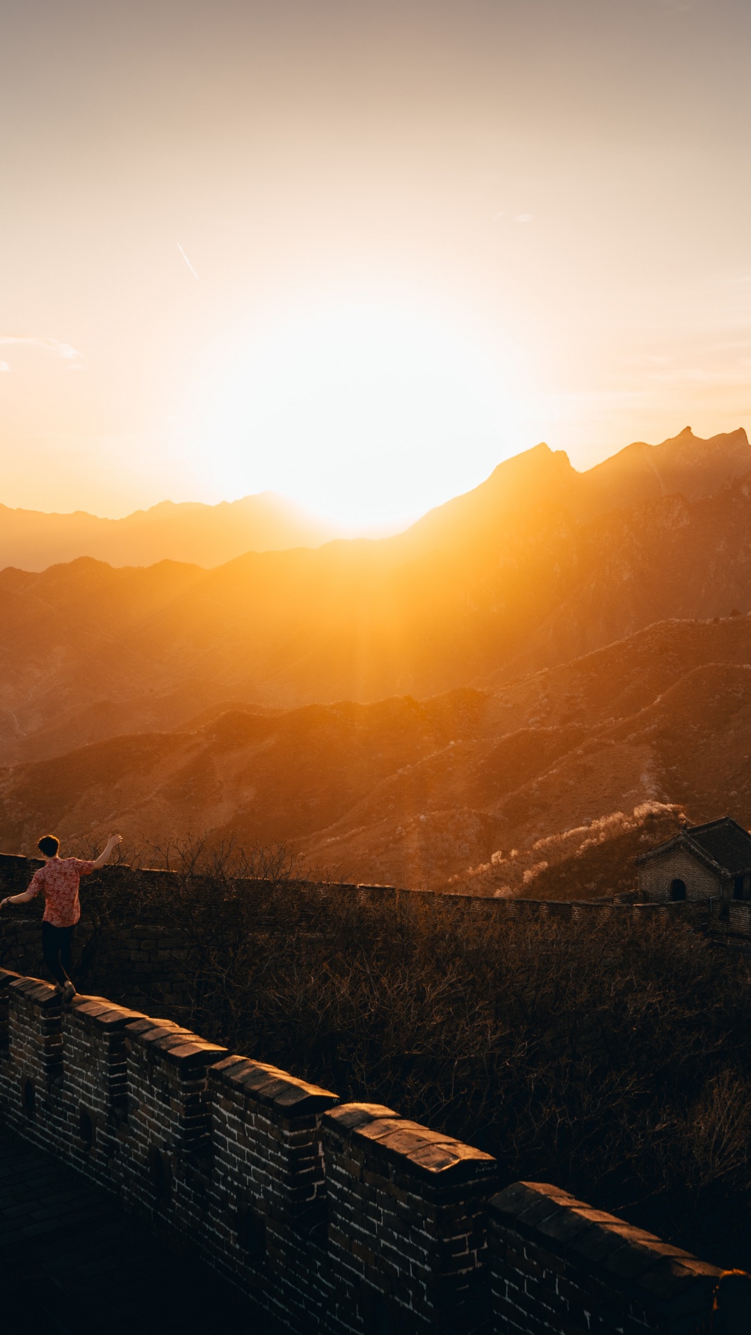 Licht, Naturlandschaft, Sonnenuntergang, Sonne, Cloud Computing. Wallpaper in 1080x1920 Resolution