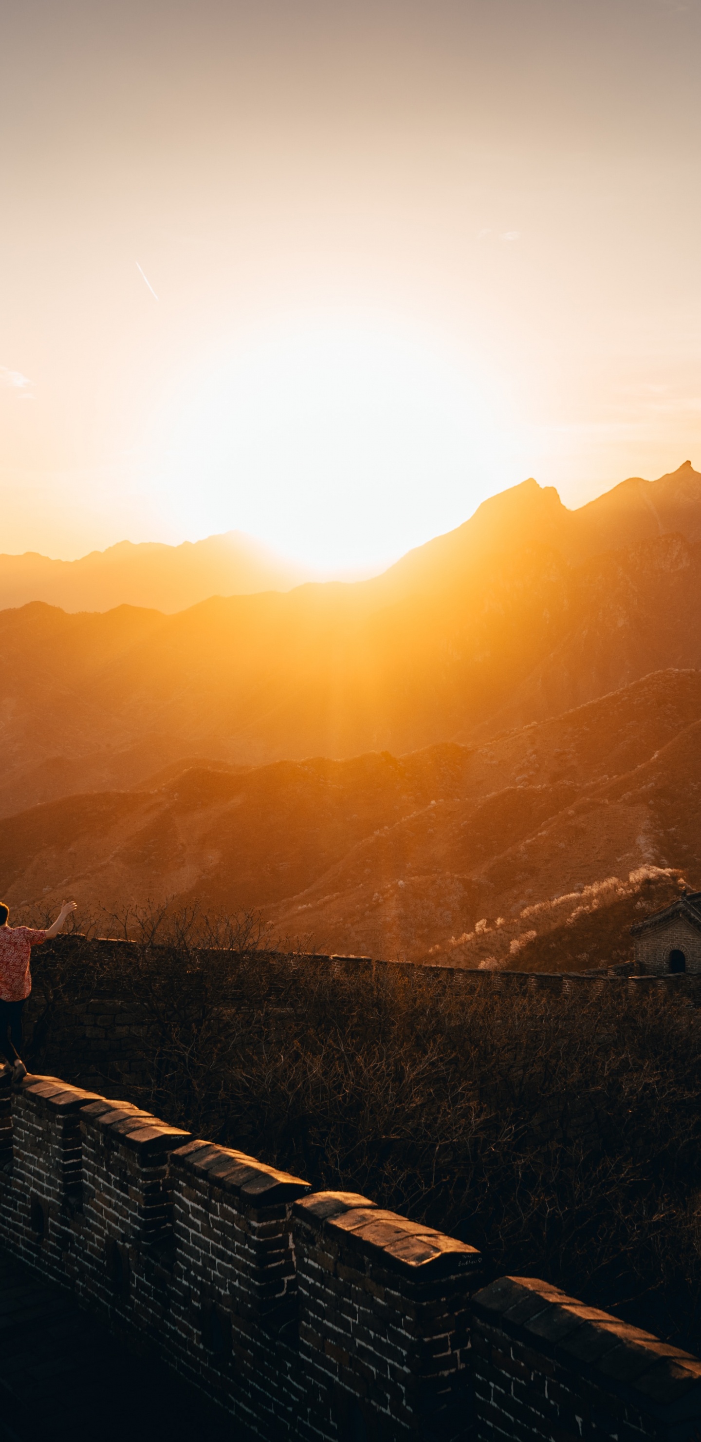 Licht, Naturlandschaft, Sonnenuntergang, Sonne, Cloud Computing. Wallpaper in 1440x2960 Resolution