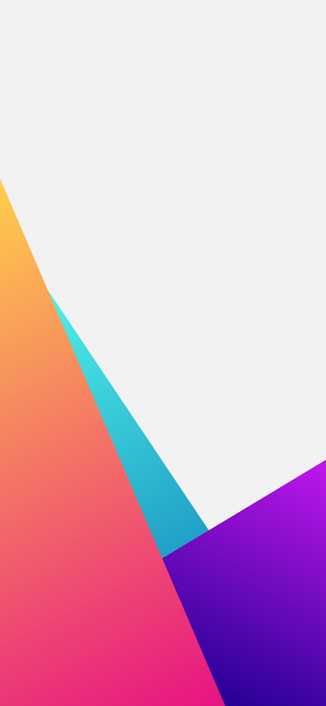 Dreieck, Farbigkeit, Azure, Veilchen, Werkstoffeigenschaften. Wallpaper in 1125x2436 Resolution