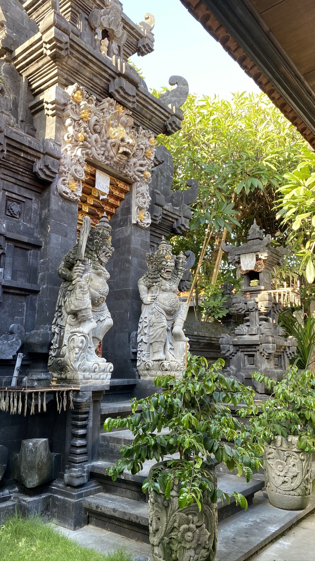 Bali, Garden, Plante D'intérieur, Flowerpot, Temple. Wallpaper in 1080x1920 Resolution