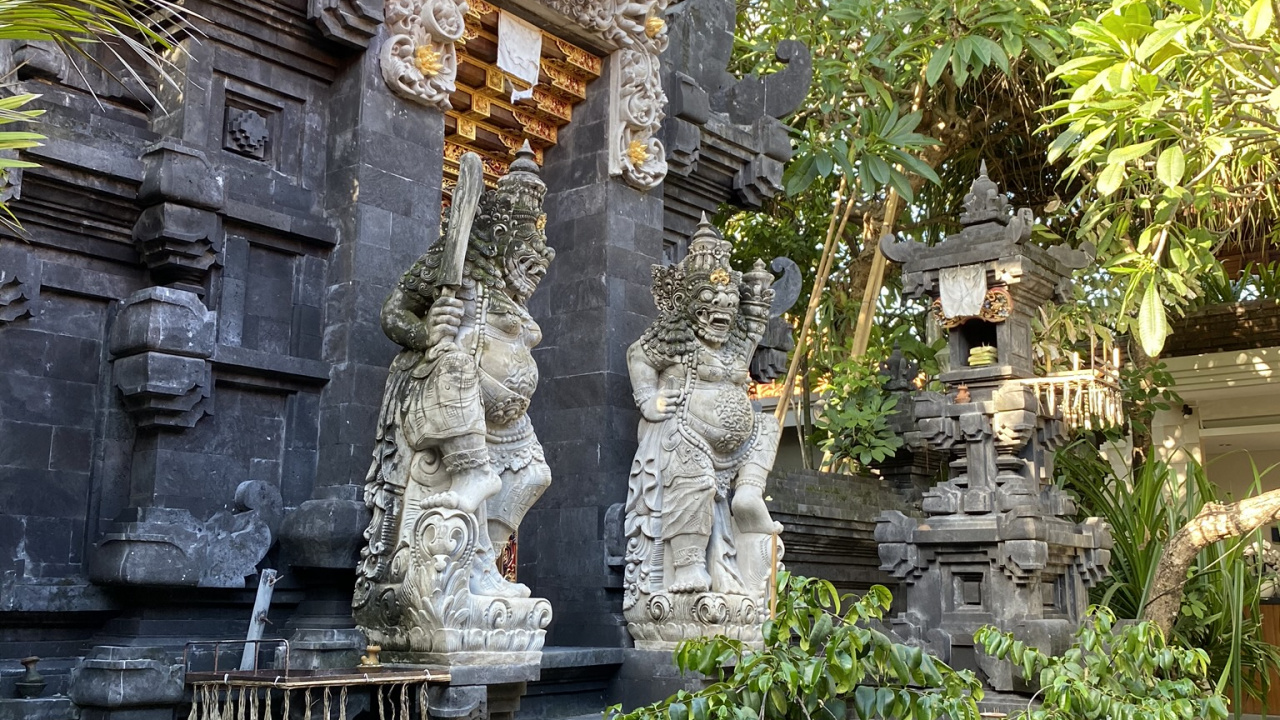 Bali, Garden, Plante D'intérieur, Flowerpot, Temple. Wallpaper in 1280x720 Resolution