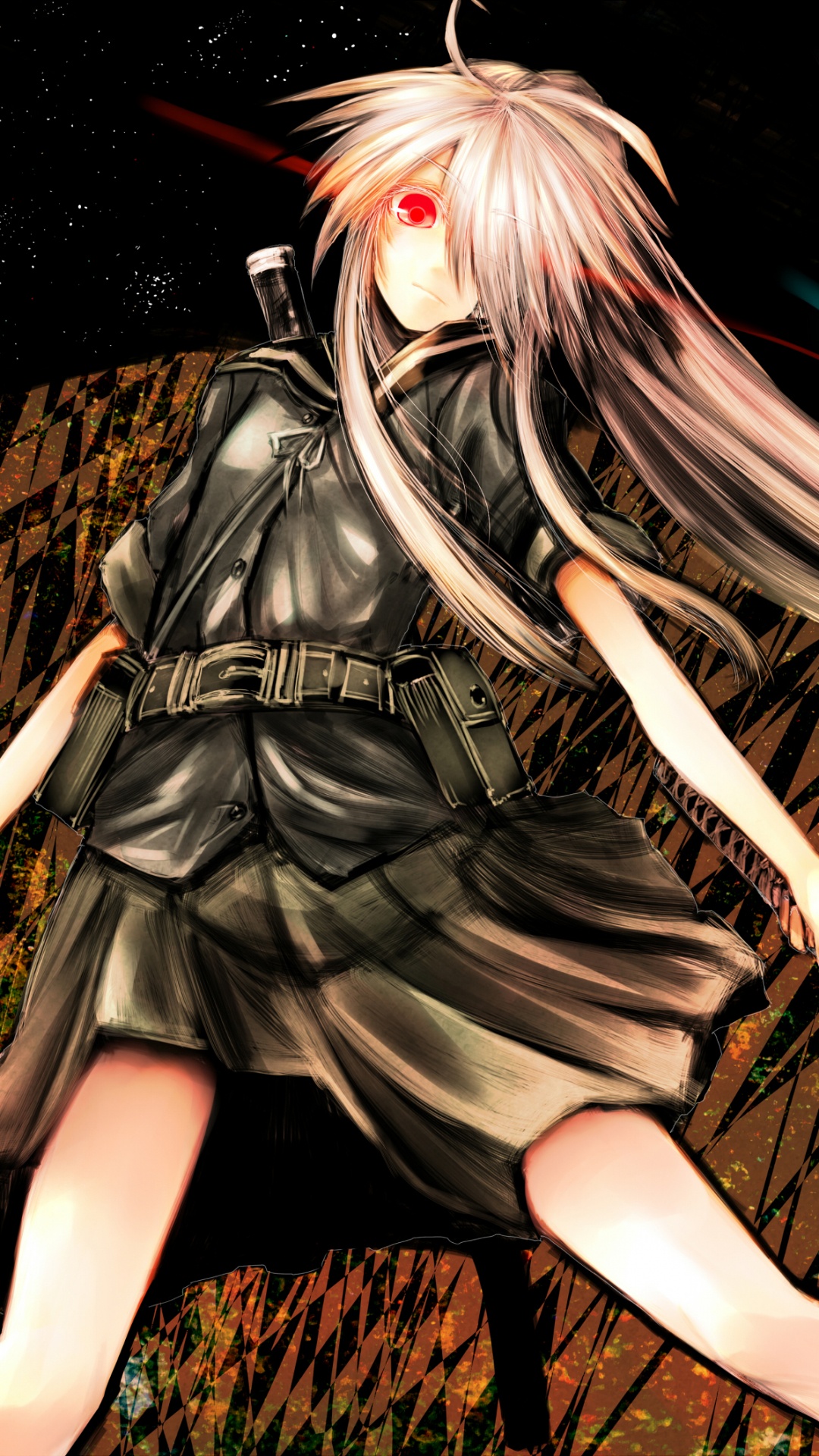 Frau im Schwarzen Kleid Auf Brauner Gewebter Hängematte Liegend. Wallpaper in 1080x1920 Resolution