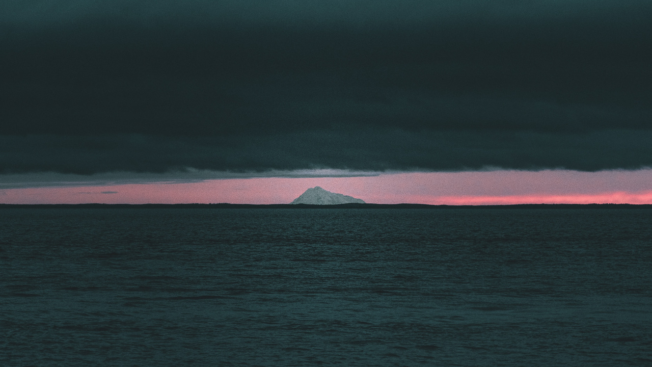 Horizon, Cumulus, Sea, Wind Wave, Cloud. Wallpaper in 1280x720 Resolution