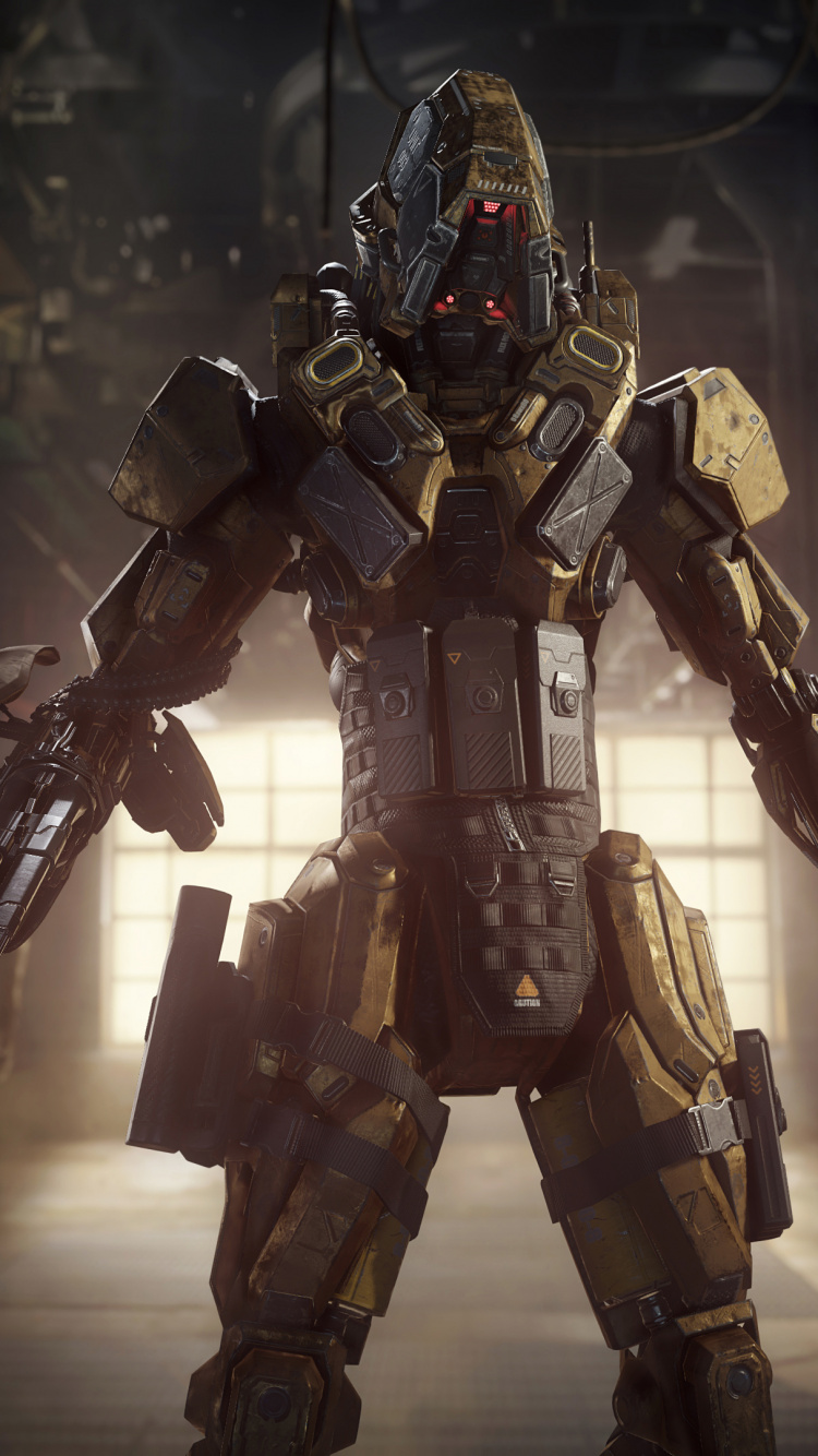 Call of Duty, Jeu Pc, Mercenary, Armure, Mecha. Wallpaper in 750x1334 Resolution