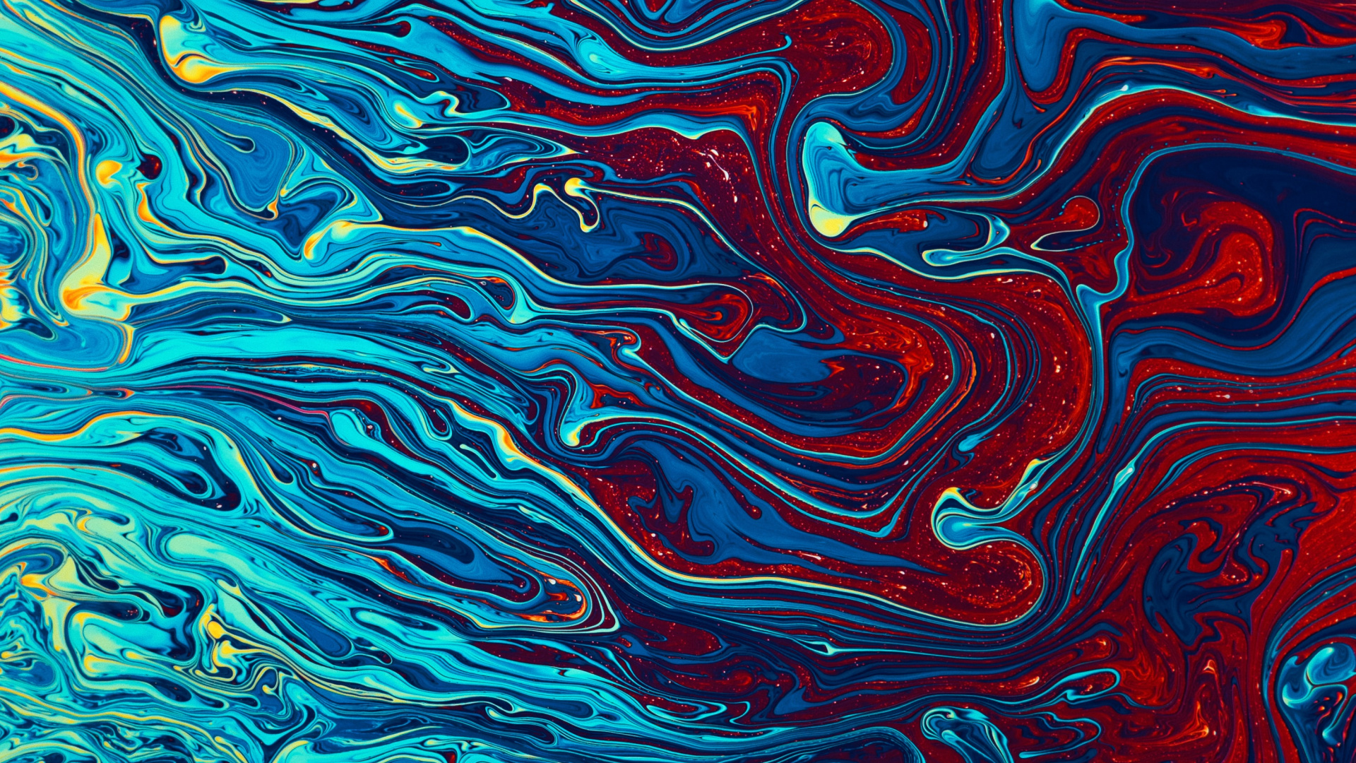 Water, Acrylic Paint, Visual Arts, Painting, Abstract Art. Wallpaper in 1920x1080 Resolution