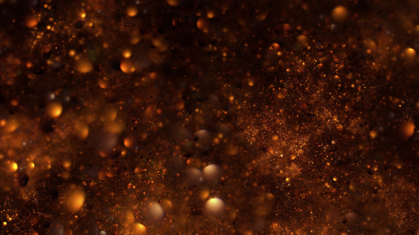 Illustration de la Galaxie Brune et Noire. Wallpaper in 1366x768 Resolution