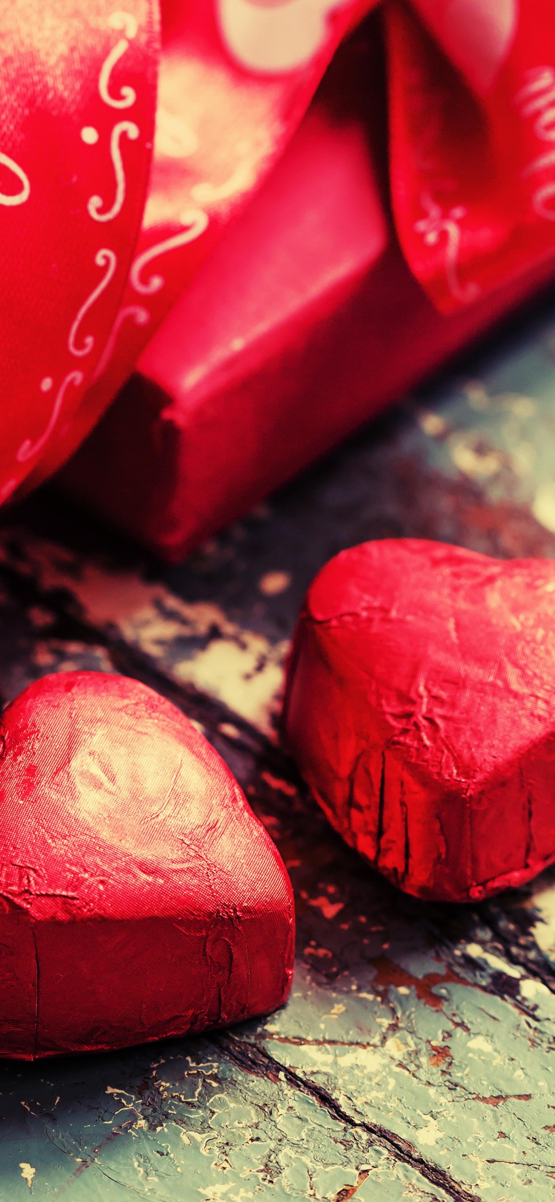 Close Up, Malerei, Herzen, Valentines Tag, Liebe. Wallpaper in 1125x2436 Resolution