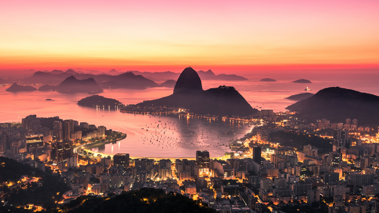 Botafogo Beach, Copacabana Beach, Ipanema Beach, Botafogo, Beach. Wallpaper in 1280x720 Resolution
