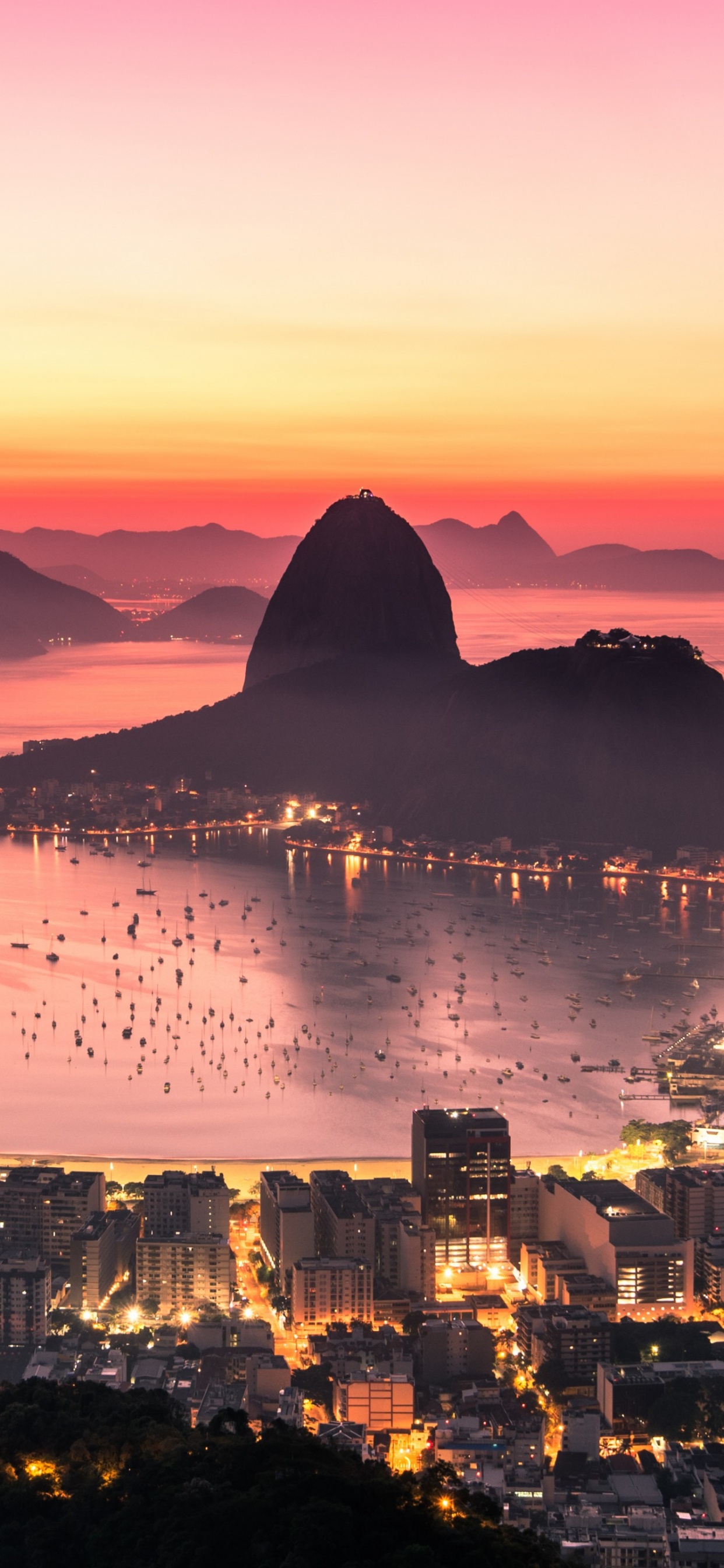 Botafogo Strand, Copacabana Beach, Ipanema Strand, Booten, Strand. Wallpaper in 1242x2688 Resolution