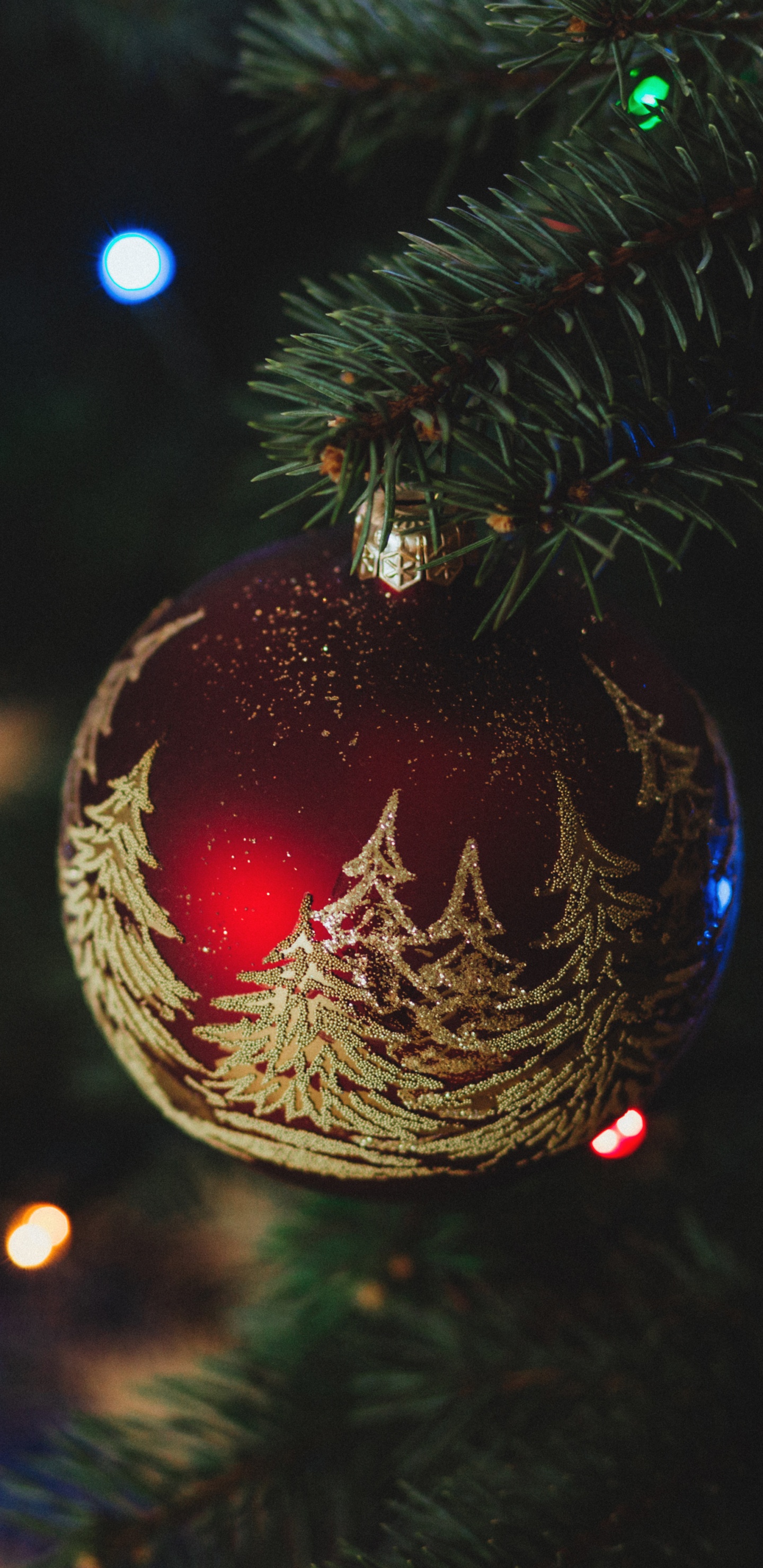 Weihnachten, Weihnachtsdekoration, Christmas Ornament, Weihnachtsbaum, Baum. Wallpaper in 1440x2960 Resolution