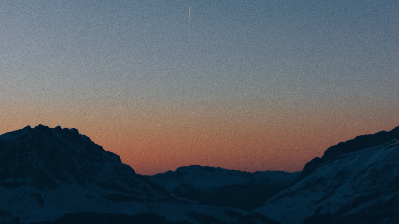 Blue, Horizon, Atmosphère, Soir, Matin. Wallpaper in 1280x720 Resolution