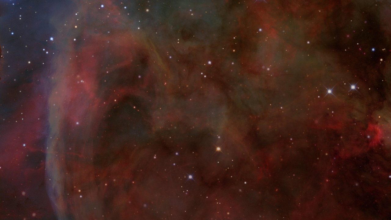 Rote Und Blaue Galaxie Abbildung. Wallpaper in 1280x720 Resolution